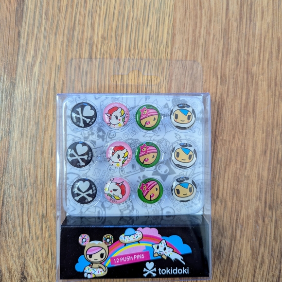 tokidoki Other - Tokidoki Push Pins Set
